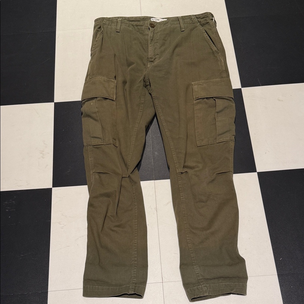 Re/Done women’s khaki Cargo Pants